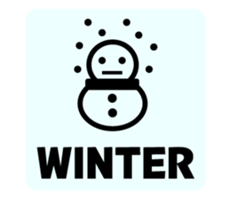 Simple icon Sticker sticker #12761596