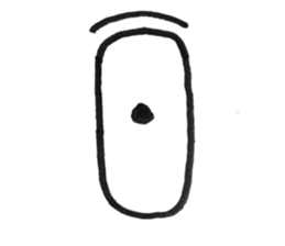 Eyes 01 sticker #12761749