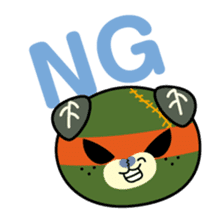 Ehime Kokutai and Ehime Taikai "Mikyan"2 sticker #12761890