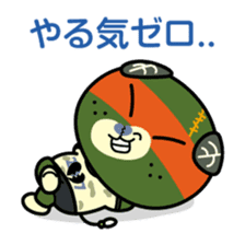 Ehime Kokutai and Ehime Taikai "Mikyan"2 sticker #12761893
