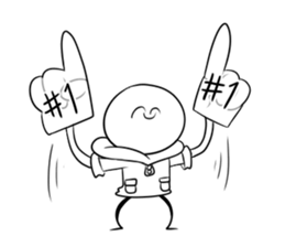 Strange guy sticker 2 sticker #12762522