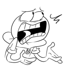 Strange guy sticker 2 sticker #12762544