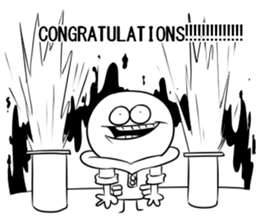 Strange guy sticker 2 sticker #12762546