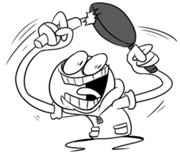 Strange guy sticker 2 sticker #12762550