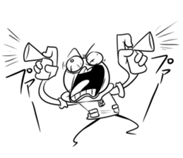 Strange guy sticker 2 sticker #12762556