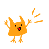 Chickish cat!! sticker #12763078