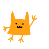 Chickish cat!! sticker #12763079