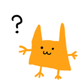 Chickish cat!! sticker #12763080