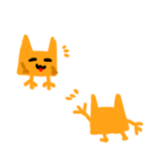 Chickish cat!! sticker #12763106