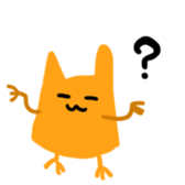 Chickish cat!! sticker #12763114