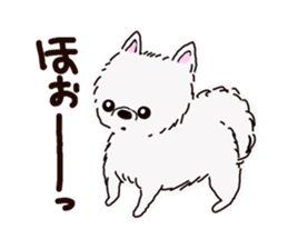 Kolo dog charm plenty Pomeranian sticker #12763405