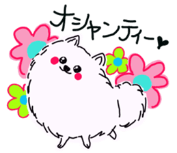 Kolo dog charm plenty Pomeranian sticker #12763416