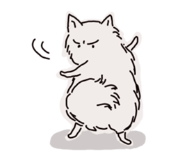 Kolo dog charm plenty Pomeranian sticker #12763421