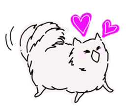Kolo dog charm plenty Pomeranian sticker #12763424