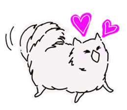 Kolo dog charm plenty Pomeranian sticker #12763424