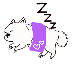 Kolo dog charm plenty Pomeranian sticker #12763430