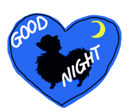 Kolo dog charm plenty Pomeranian sticker #12763437