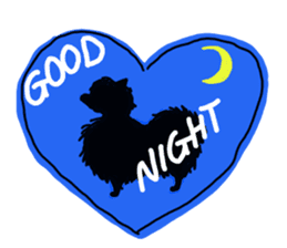 Kolo dog charm plenty Pomeranian sticker #12763437