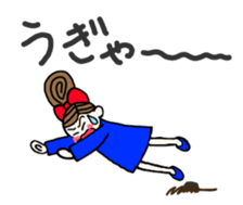 kiko-chan(kumamotoben part3) sticker #12763517