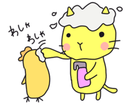 A cat called "Nyangoro" part3 sticker #12763633