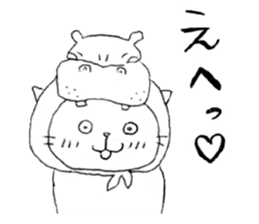 talking funny cats 2 sticker #12764189