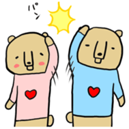 Abegg bear sticker #12764416