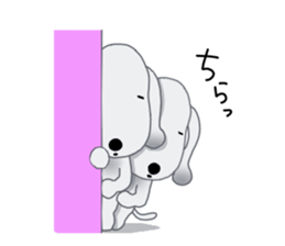Fluffy Dogs~Korean&Japanese sticker #12765553