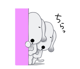Fluffy Dogs~Korean&Japanese sticker #12765553