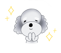 Fluffy Dogs~Korean&Japanese sticker #12765569