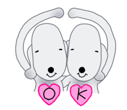 Fluffy Dogs~Korean&Japanese sticker #12765572