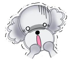 Fluffy Dogs~Korean&Japanese sticker #12765573