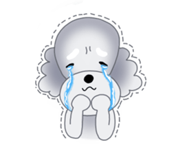 Fluffy Dogs~Korean&Japanese sticker #12765578