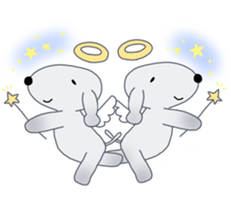 Fluffy Dogs~Korean&Japanese sticker #12765588