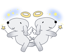 Fluffy Dogs~Korean&Japanese sticker #12765588