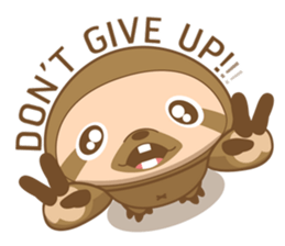 KOEL : Little Sloth boy sticker #12765833
