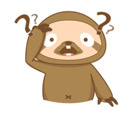 KOEL : Little Sloth boy sticker #12765836
