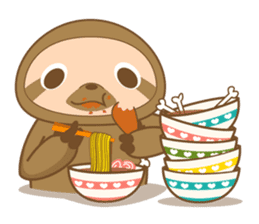 KOEL : Little Sloth boy sticker #12765845