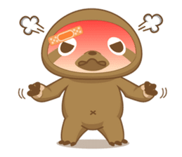 KOEL : Little Sloth boy sticker #12765846