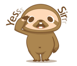 KOEL : Little Sloth boy sticker #12765853