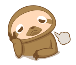 KOEL : Little Sloth boy sticker #12765855