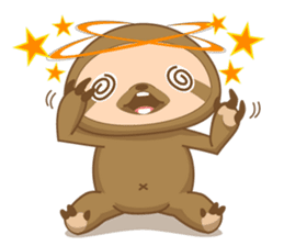 KOEL : Little Sloth boy sticker #12765858