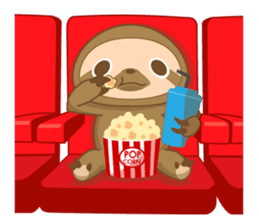 KOEL : Little Sloth boy sticker #12765859