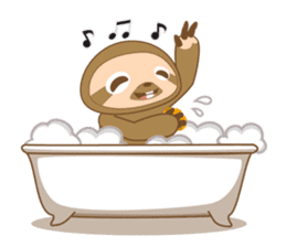 KOEL : Little Sloth boy sticker #12765865