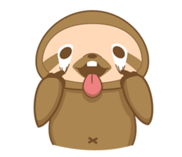 KOEL : Little Sloth boy sticker #12765869