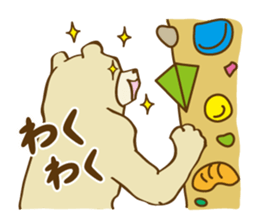 Bear Climber sticker #12766364
