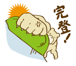 Bear Climber sticker #12766382