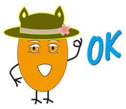 preserved egg sticker #12766855