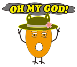 preserved egg sticker #12766857