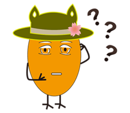 preserved egg sticker #12766858