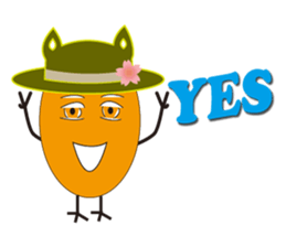 preserved egg sticker #12766864